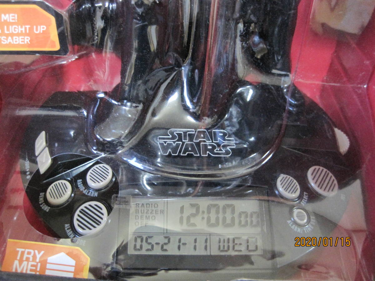 Star Wars Darth Vader Alarm Clock Radio_画像7