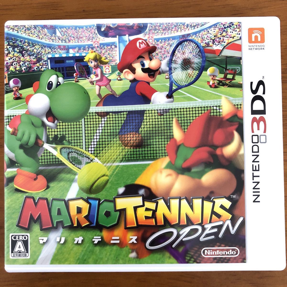 美品！マリオテニス オープン Nintendo3DS ニンテンドー
