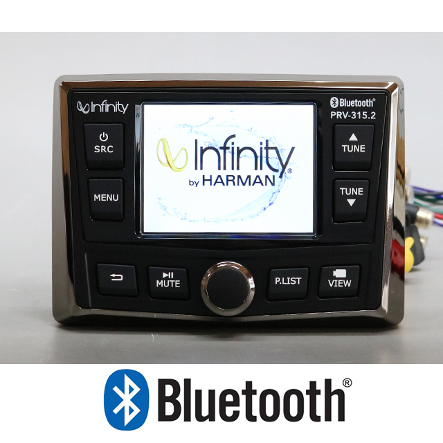 【即納】Infinity by HARMAN 防水 ブルートゥースアンプ マリンジェット Bluetoothアンプ ジェットスキー 管理番号[UH0220]