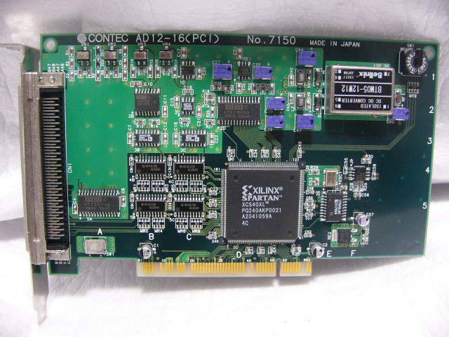 SALE/10%OFF ☆動作保証☆ CONTEC AD12-16(PCI) AD高速変換PCIボード