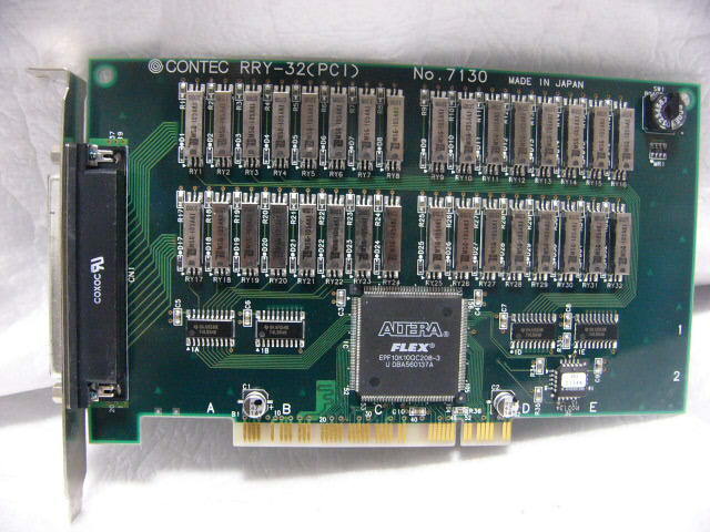 超可爱 ★ CONTEC PCI RRY-32(PCI) リードリレー接点出力ボード