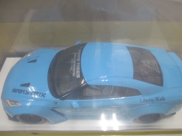 新品 1/18 メイクアップ アイドロン リバティーウォーク LB-WORKS R35