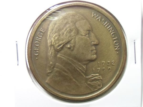 アメリカ　ジョージ　ワシントン　革命２００周年記念　メダル　_画像1