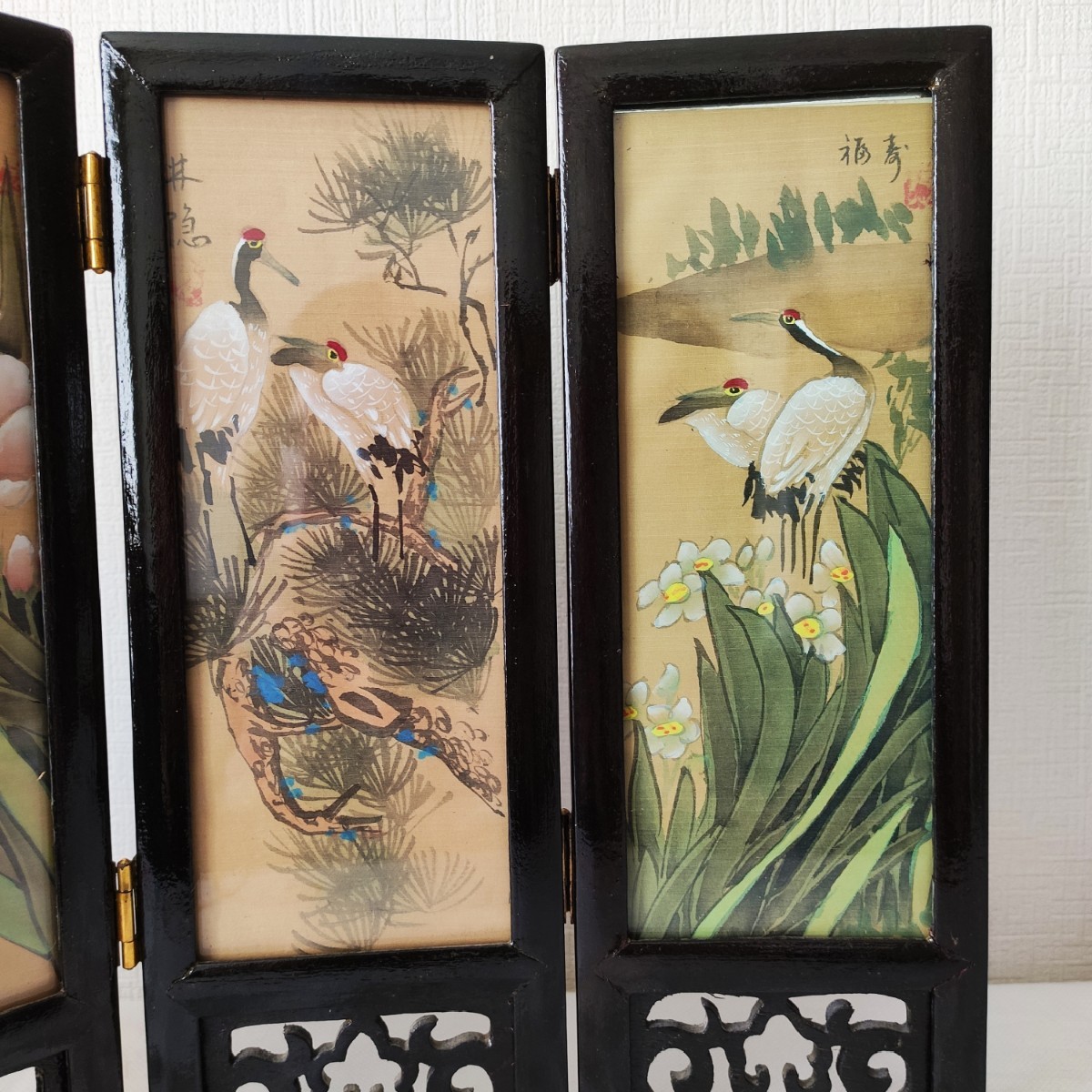 新品 絹 中国 小屏風 美人画 鶴 手書き 中国四大美人|Yahoo 新品 絹 中国 小屏風 美人画 鶴 手書き 中国四大美人|Yahoo