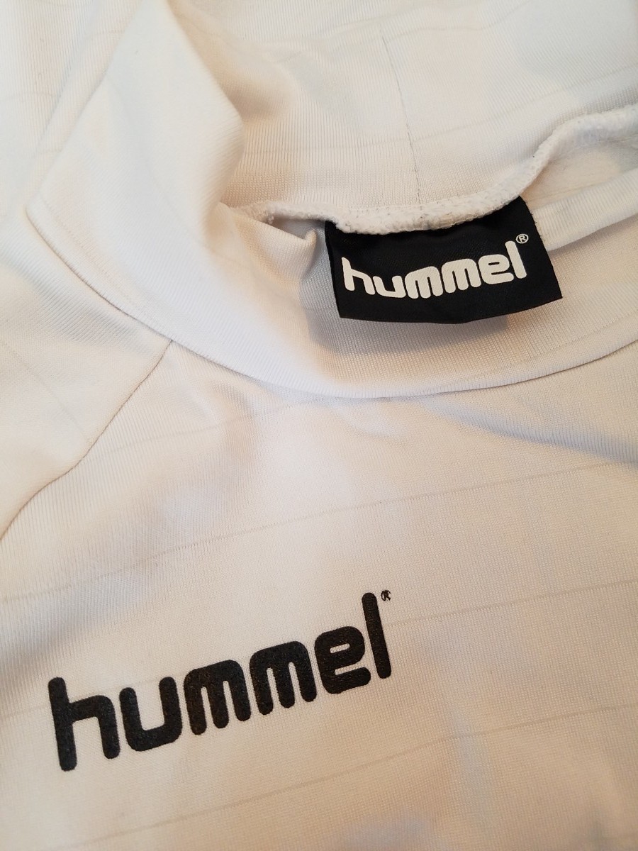 ハイネック長袖アンダーシャツ hummel 白 サイズ140