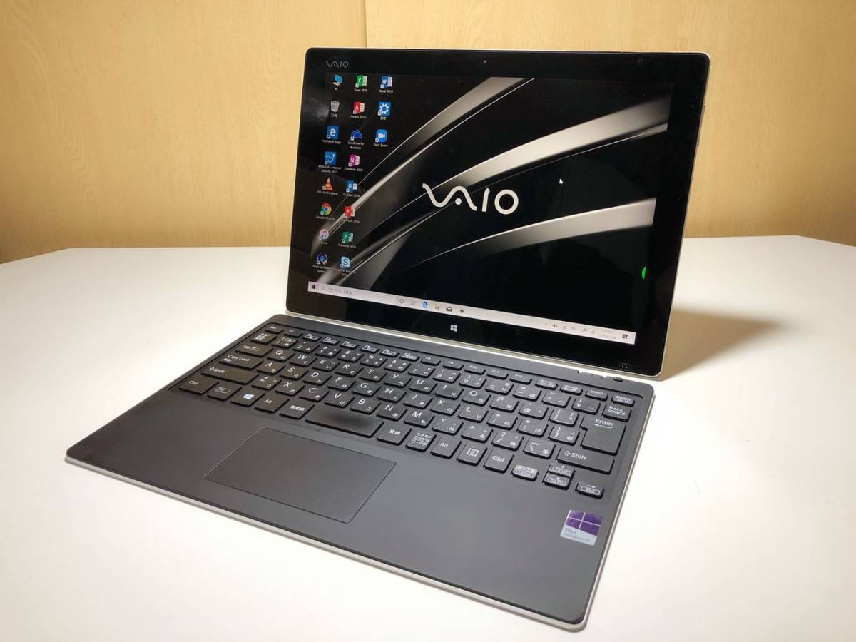  VAIO Corporation VJZ12A i7-4770HQ SSD256GB RAM8GB Win10 解像度 WQXGA＋ 2560 x 1704 タブレットパソコン PC内蔵カメラ Office2016_画像1