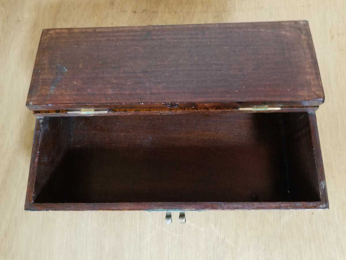 古い　バンダジ　木箱　古道具　収納　ディスプレイ　鍵付　韓国_画像6