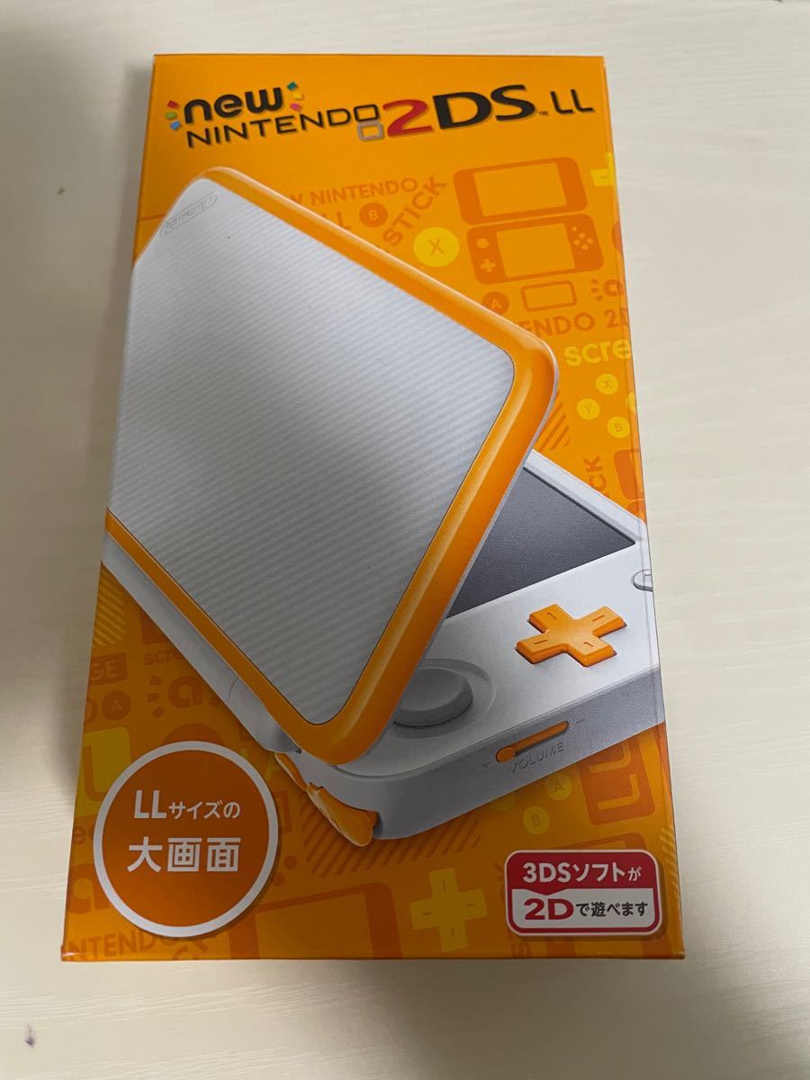 New Nintendo 2DSLL ホワイトオレンジ