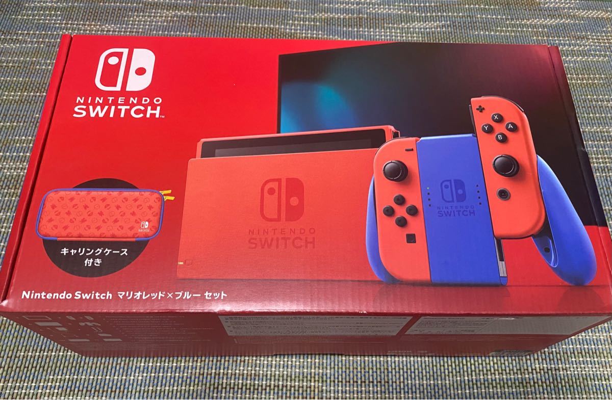 24時間以内発送★未開封★ドンキ購入★マリオレッド×ブルー セット Nintendo Switch ニンテンドースイッチ本体