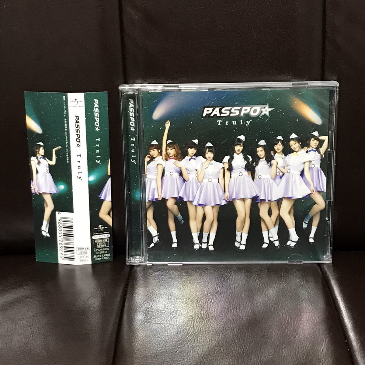 帯付き　PASSPO☆ Truly CD DVD 2枚組　ファーストクラス盤_画像1