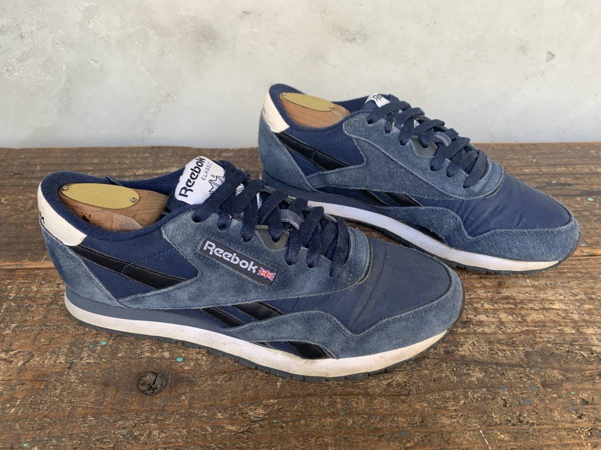 ★ReeBok★リーボック★クラシック★ナイロン★スニーカー★シューズ★くつ★ネイビー★メンズ★紳士★26.5cm★M44314★_画像6