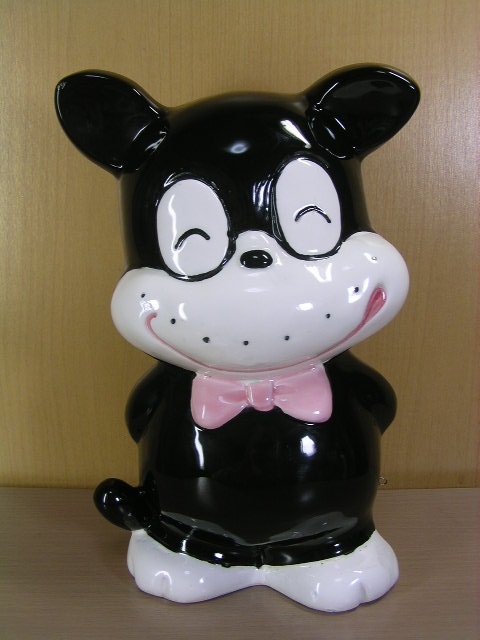 昭和レトロ 犬 貯金箱 ワンちゃん 陶器 人形 スヌーピー 内藤ルネ 宇山 ...