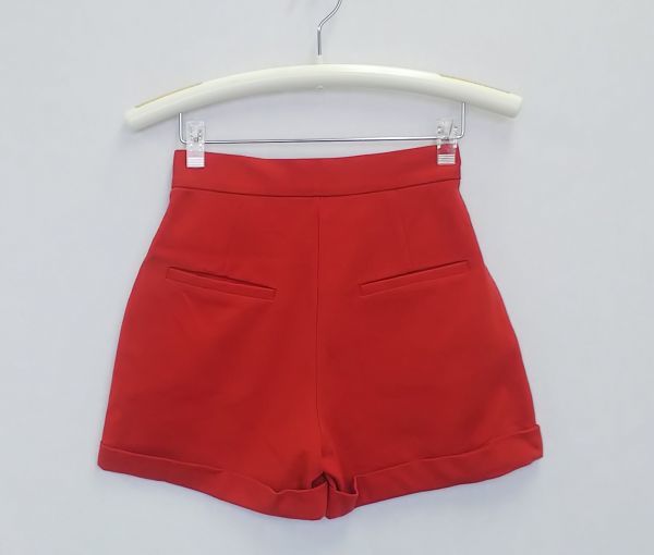 * unused * tag attaching *Moussy*O size * culotte * short pants * Moussy * lady's * red #3485