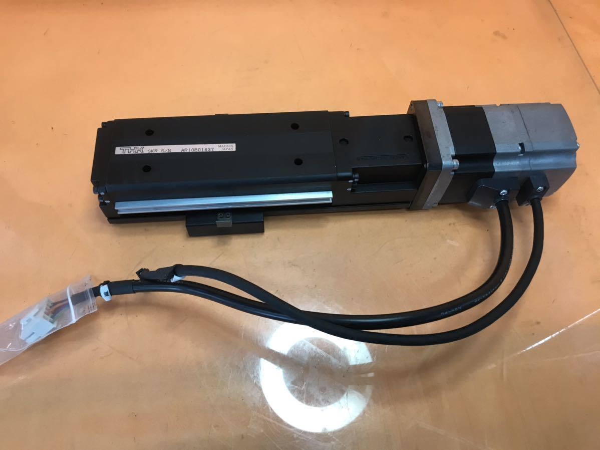 THK 電動アクチュエータ AR10B01837 可動域長さ 約100mm 全長約350mm