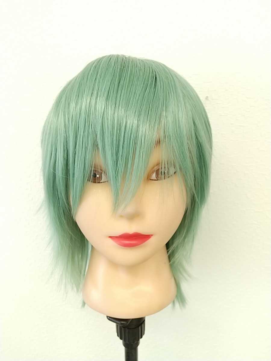 Paypayフリマ パステルグリーンのショートレイヤー フルウィッグ ストレートショート コスプレウィッグ ミルキーグリーン 薄緑cos かつら 耐熱 Paypayフリマ パステルグリーンのショートレイヤー フルウィッグ ストレートショート コスプレウィッグ ミルキーグリーン 薄緑cos かつら 耐熱