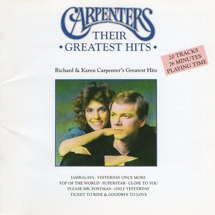 カーペンターズ CARPENTERS / イエスタデイ・ワンス・モア Carpenters Their Greatest Hits / 1994.02.25 / ベスト盤 / POCM-1520_画像1