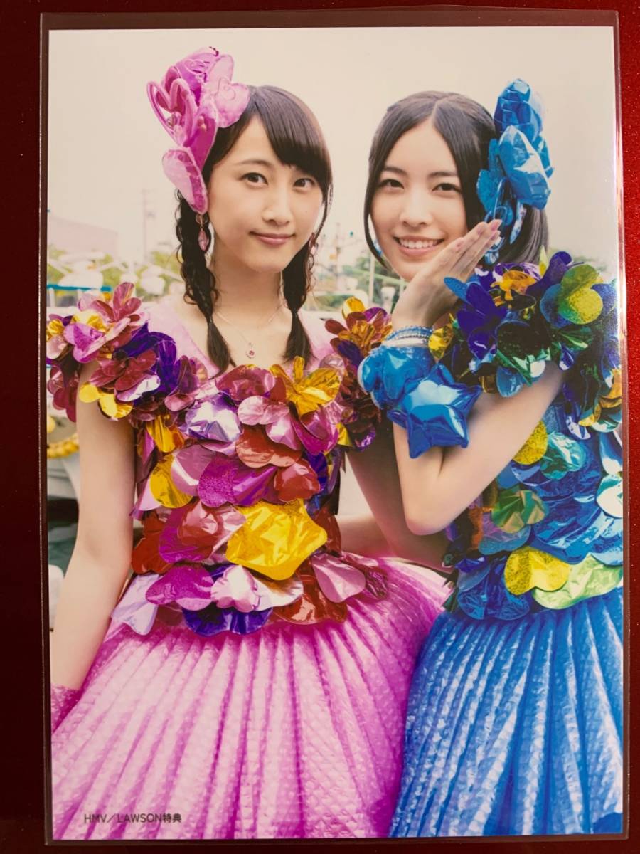  AKB48 生写真 店舗特典　 心のプラカード 松井玲奈 松井珠理奈 SKE48 HMV_画像1