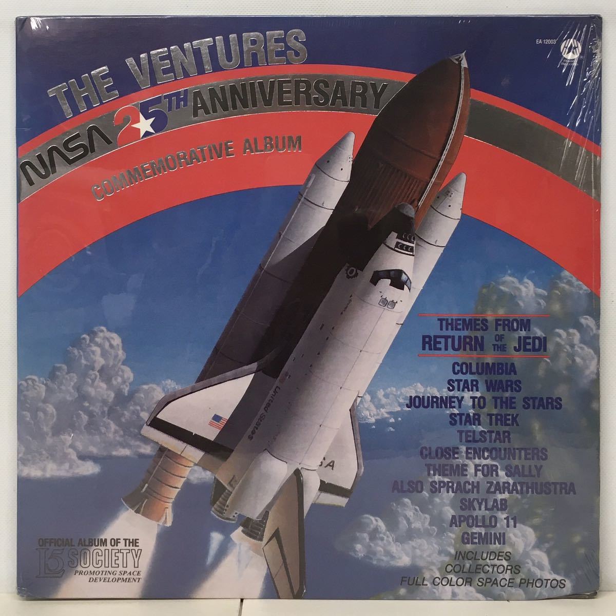 60’s/VENTURES/ NASA 25TH ANNIVERSARY COMMEMORATIVE ALBUM (LP) US盤 NASA25周年記念盤 (n955)_画像1