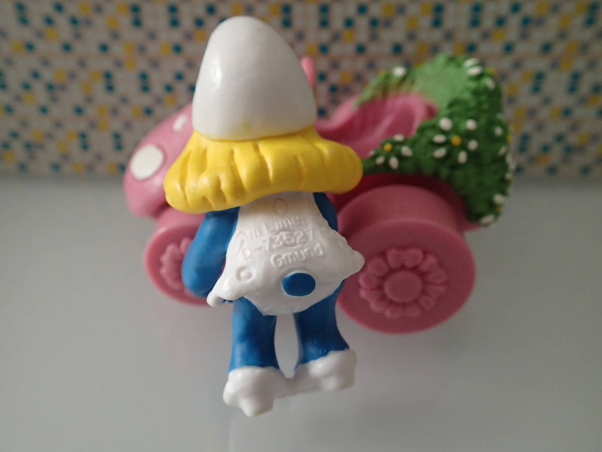 【Schleich SMURFS】 シュライヒ スマーフ フィギュア スマーフェット/ワイルドスマーフ 車 乗り物 2体セット