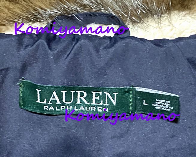 LAUREN RALPH LAUREN ダウンコート ローレン ラルフローレン RLLパッチ -21~6℃テスト済み ダウン60％ フェザー40％ ジャケット_画像3