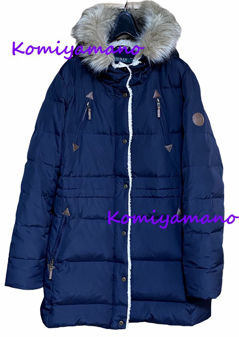 LAUREN RALPH LAUREN ダウンコート ローレン ラルフローレン RLLパッチ -21~6℃テスト済み ダウン60％ フェザー40％ ジャケット_画像1