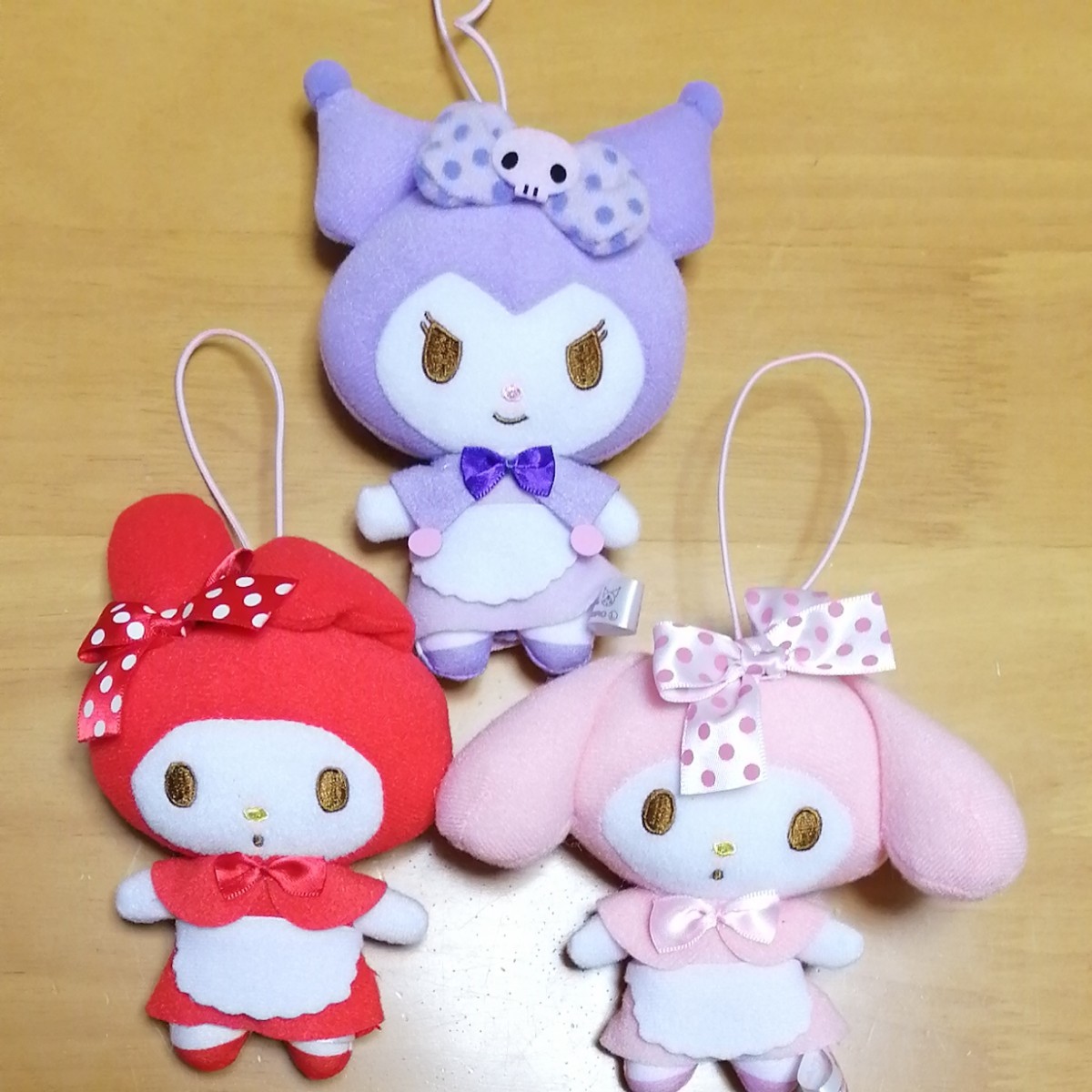 大幅値下げ! マイメロ ♡コスメロマスコット お値下げしました サンリオ マイメロディ2体とクロミ1体の