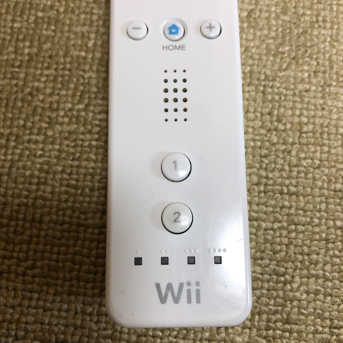 【匿名即納　送料無料】家庭用ゲーム機　任天堂Wiiリモコン　ホワイト110-6