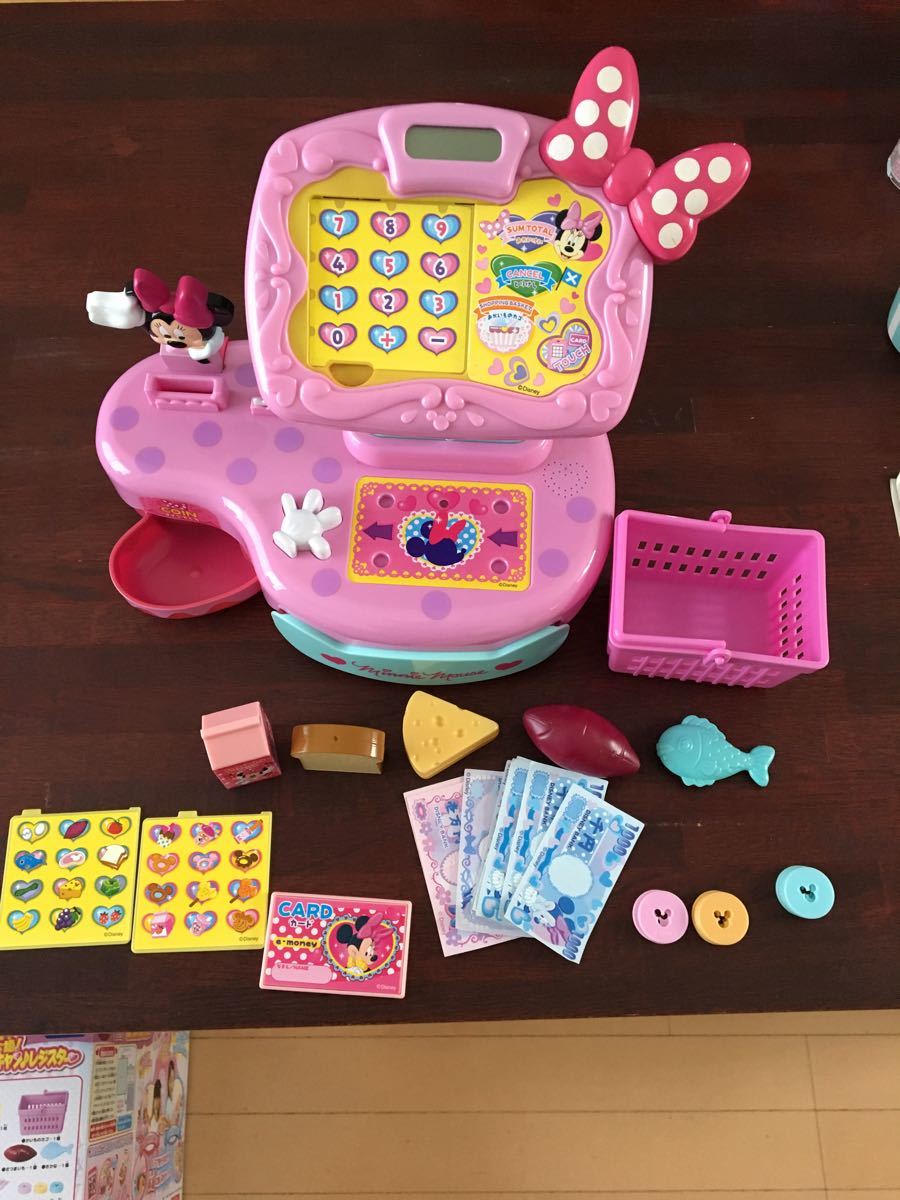 Paypayフリマ Used タカラトミー ミニーマウス 英語と日本語 なんでもレジスター 知育レジ Paypayフリマ Used タカラトミー ミニーマウス 英語と日本語 なんでもレジスター 知育レジ