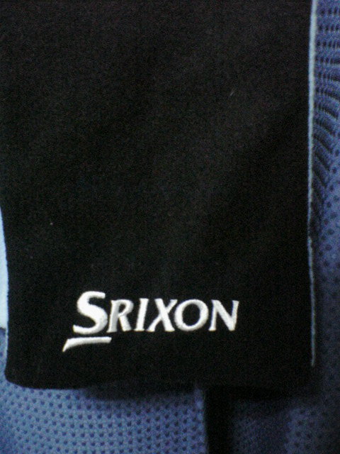 【SRIXON】スリクソン リバーシブルマフラー 黒×水色★首巻 ゴルフ GOLF_画像3