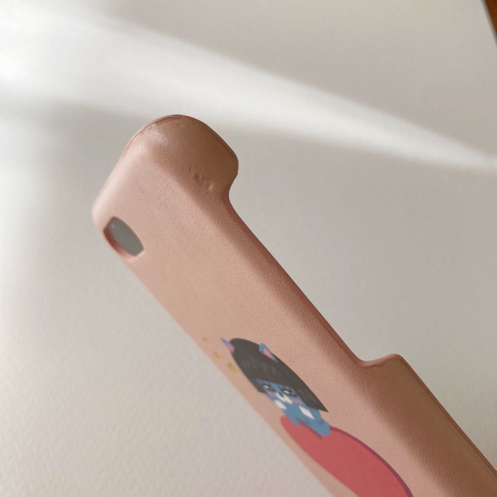 カカオフレンズ スマホケース iPhone7 、8、SE ピンク　ネオ_画像8