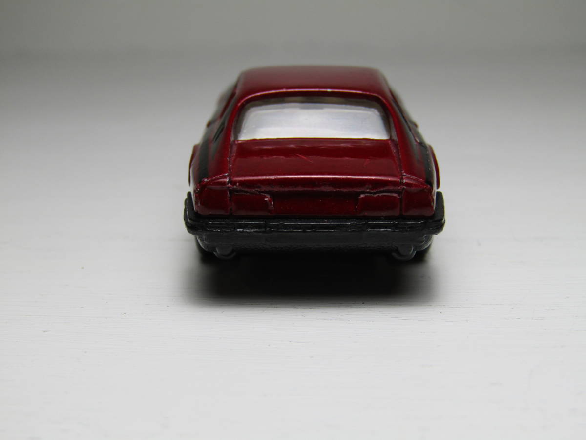 Jaguar ジャガー XJ-S 1981 V12 絶版 Masuto製 希少 1/64 位 WRD ワインレッドxブラックライン 美品 英国 GB ブリティシュUK_画像4