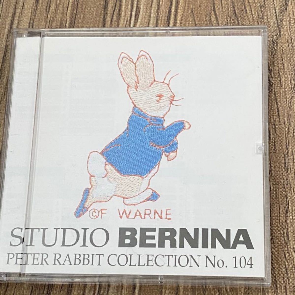 【激レア】ブラザー対応 ピーターラビット刺繍カード