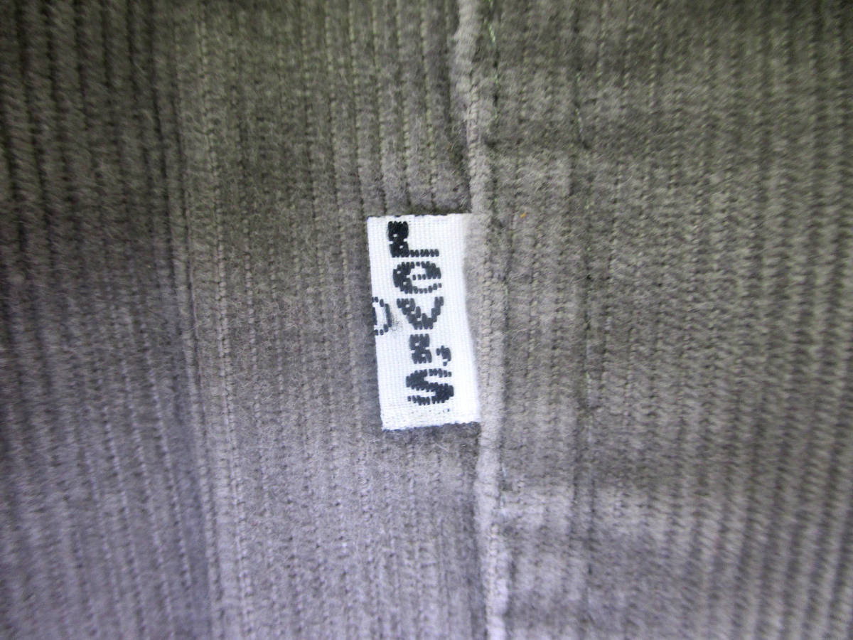 LEVI'S　90’ｓ　リーバイス　519　ストレート　コーデュロイパンツ　グレー　W31xL31　USA製　mbc-192_画像7