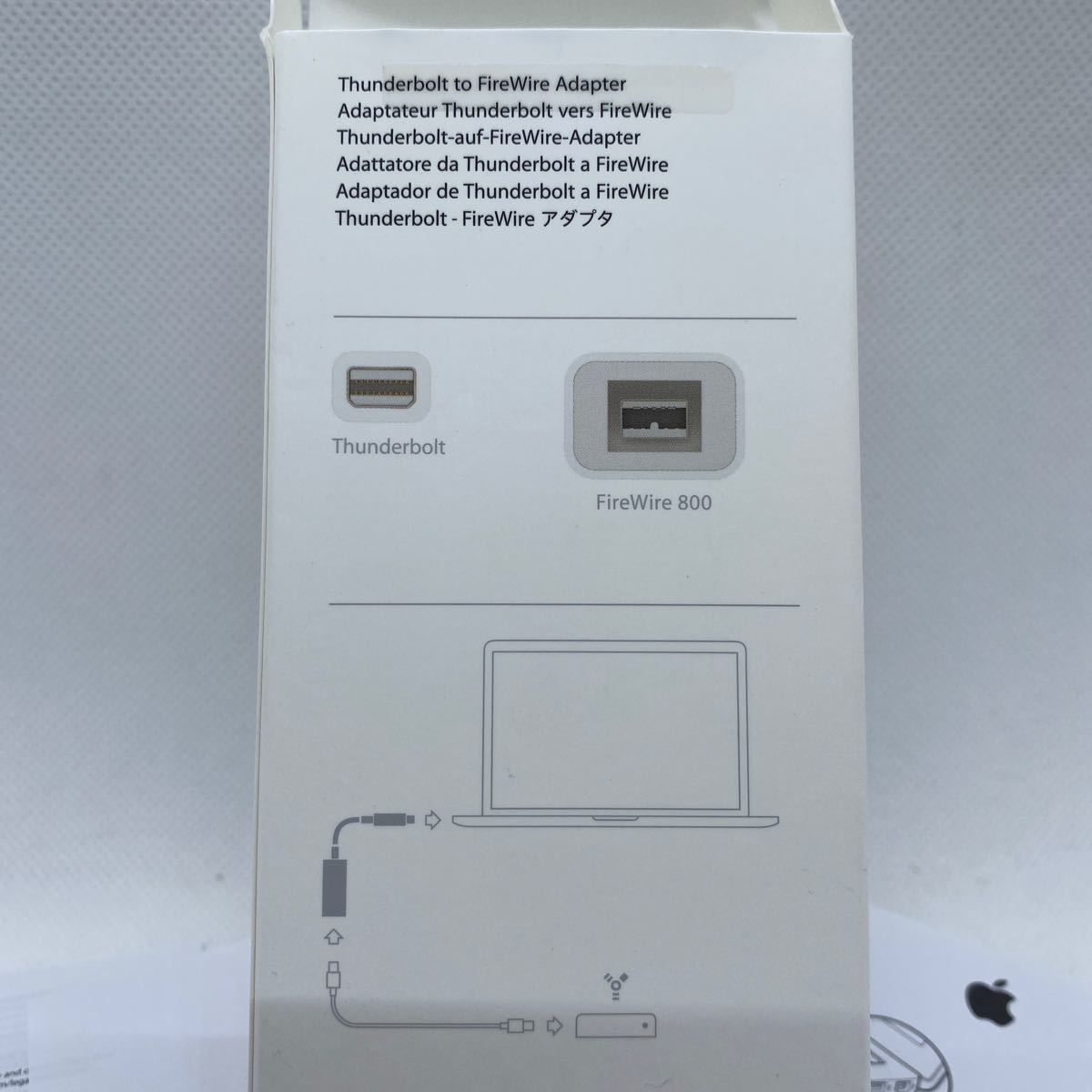Apple Thunderbolt2 to FireWire エレコム FireWire 9pin to 6pin1m 