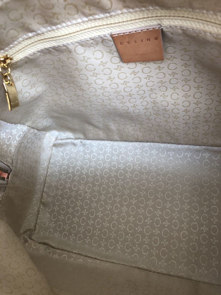 除菌して発送!綺麗目CELINE セリーヌ サルキー ミニボストンバッグ