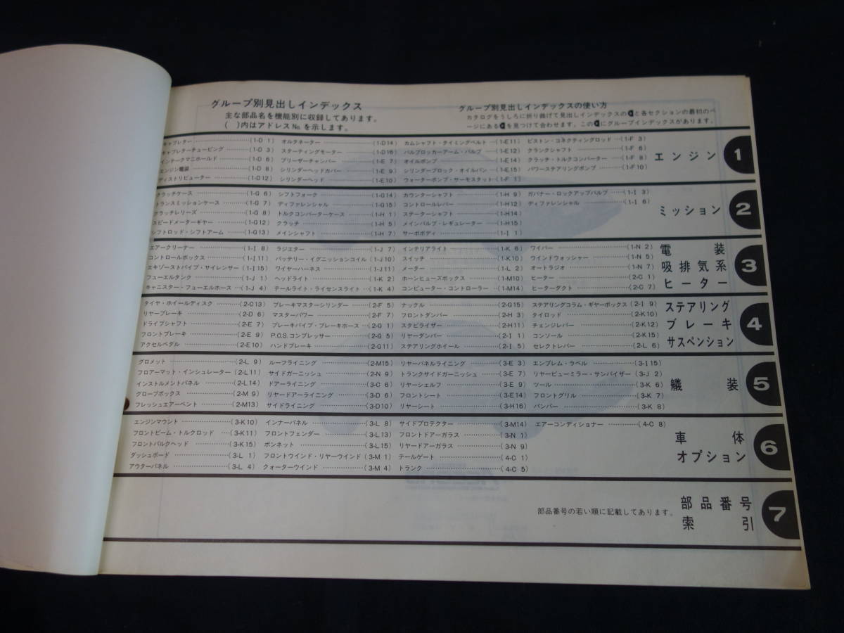 【￥2000 即決】ホンダ アコード AC-100型 / AD-100型 純正 パーツカタログ / パーツリスト 2版 1983年【当時もの】_画像3