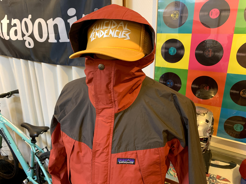 patagonia パタゴニア 00s ストームジャケット Storm JKT 2004年 モデル ビンテージ レッド チャコール 赤 グレー カラー レア サイズ XS_画像1