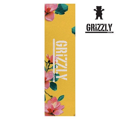 Paypayフリマ グリズリー Griptape スケボーデッキテープ 定番ロゴ 花柄 Grizzly Blossom Stamp Griptape Yell Paypayフリマ グリズリー Griptape スケボーデッキテープ 定番ロゴ 花柄 Grizzly Blossom Stamp Griptape Yell