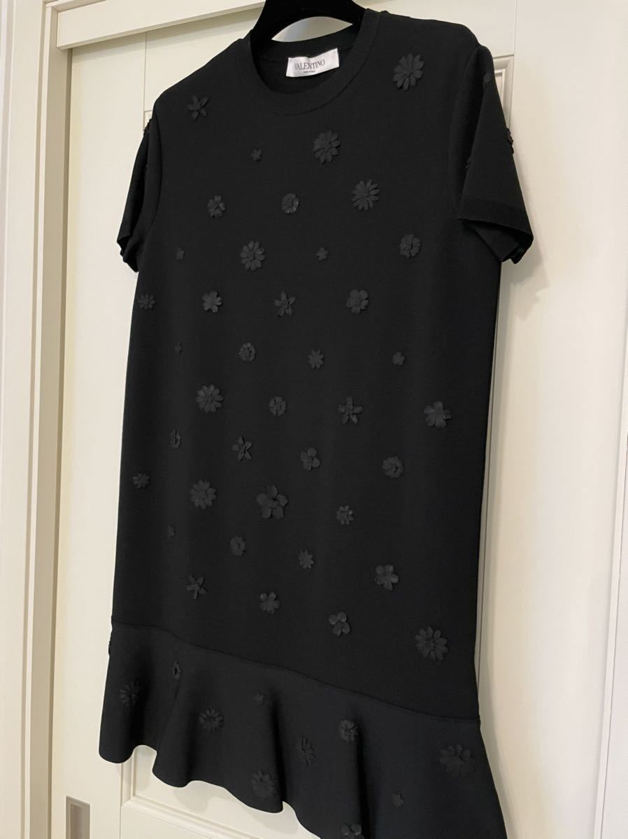 VALENTINO ビスコースジャージーワンピースM 国内直営店購入 | nort.swiss