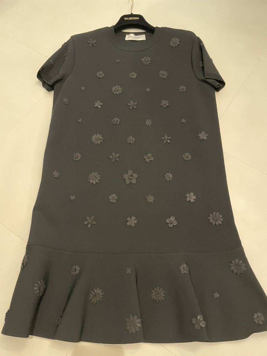 VALENTINO ビスコースジャージーワンピースM 国内直営店購入 | nort.swiss