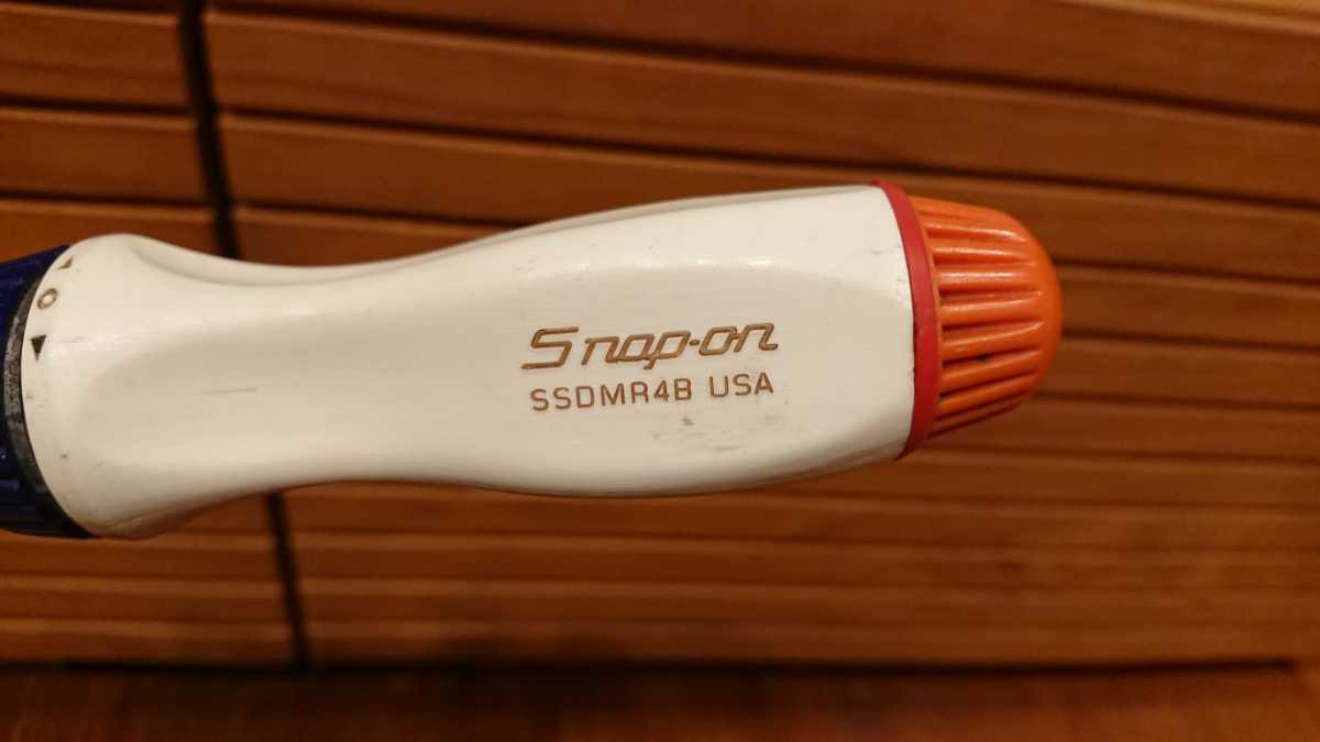 レアカラー Snap-on ラチェットドライバー SSDMR4B ガレージ ハーレー スナップオン ラチェッティング 2