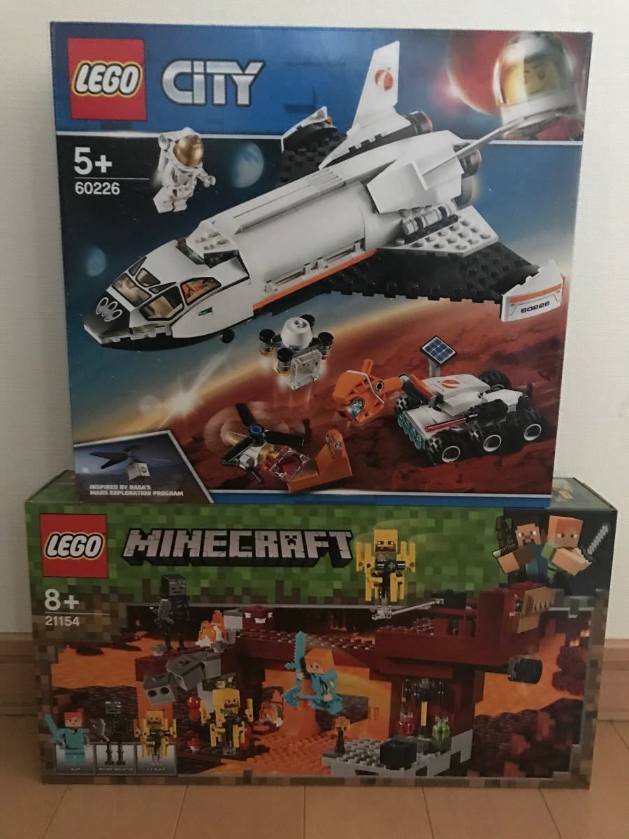 Paypayフリマ Lego マインクラフト 火星捜査シャトル 2点セット 新品 Paypayフリマ Lego マインクラフト 火星捜査シャトル 2点セット 新品