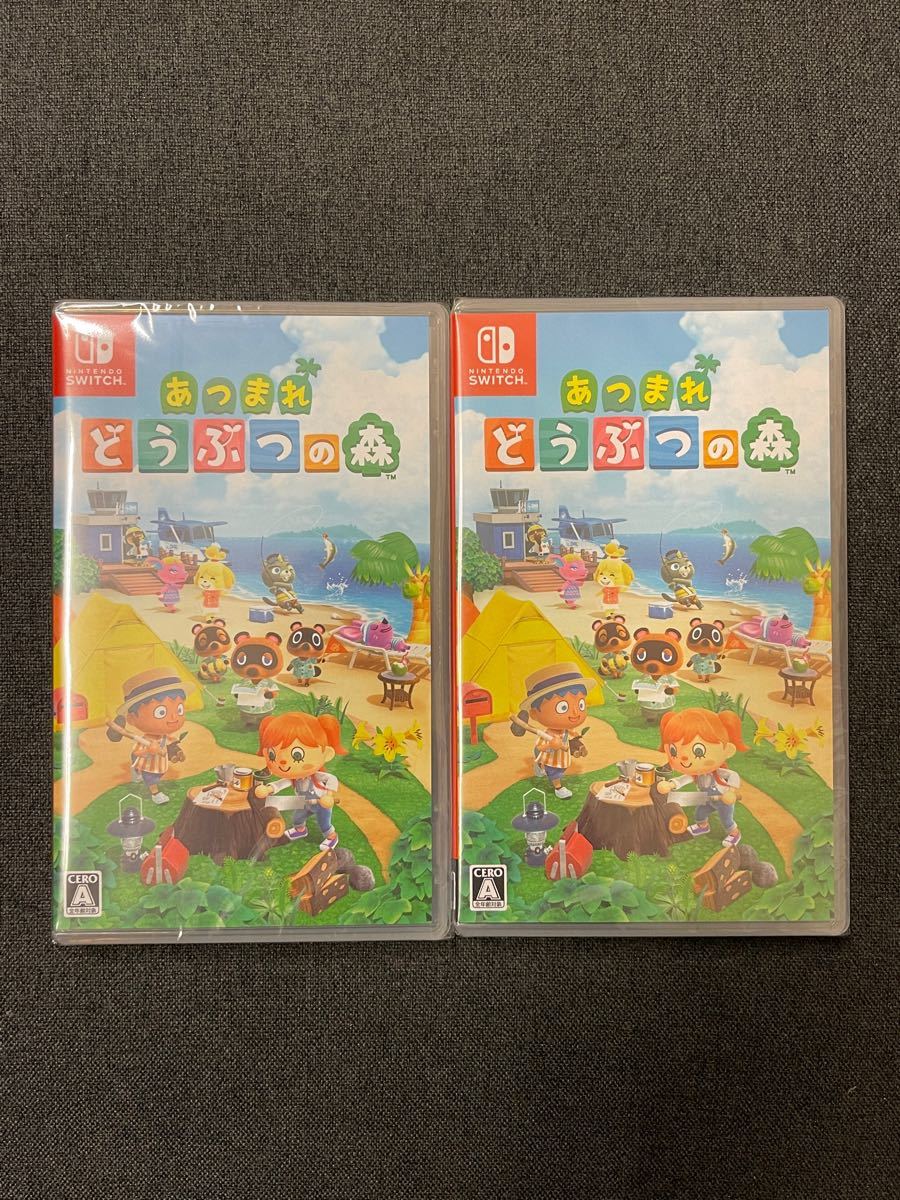 新品・シュリンク付き未使用】あつまれ どうぶつの森 Switch 新品・シュリンク付き未使用】あつまれ どうぶつの森 Switch