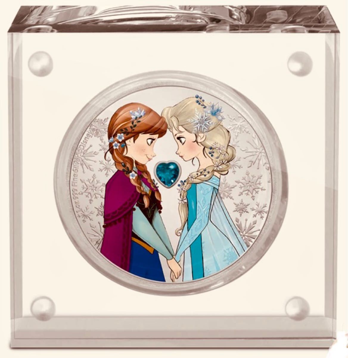 ディズニー アナと雪の女王 1オンス 銀貨 2020年 ニウエ アナ雪