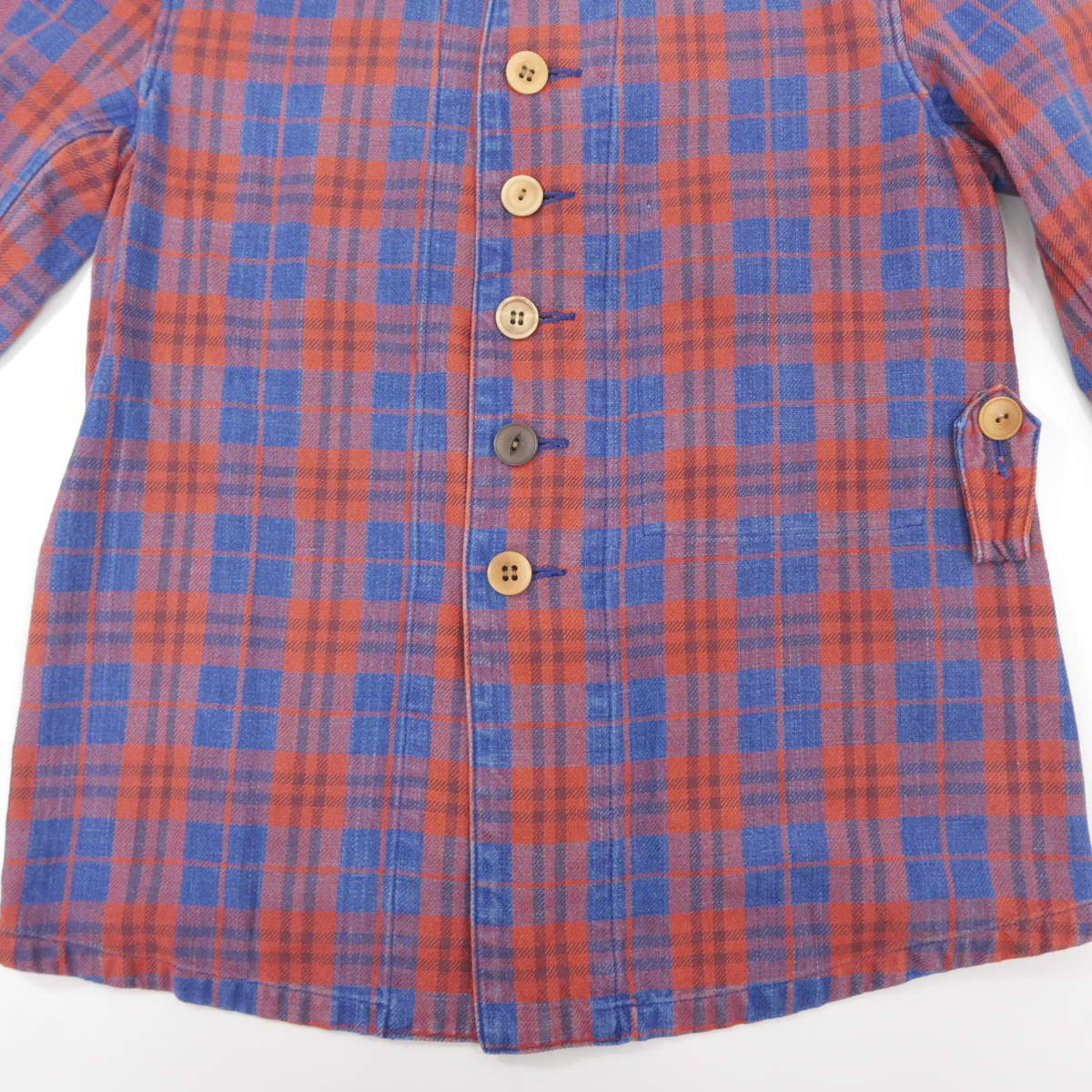 14AW 14FW visvim ビズビム LUGLI JKT(INDIGO CHECK) コットン 長袖