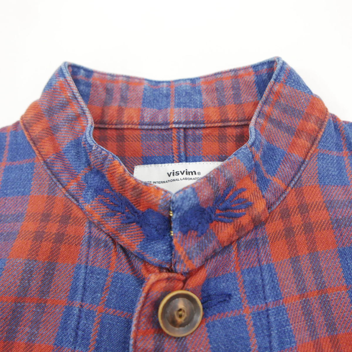 14AW 14FW visvim ビズビム LUGLI JKT(INDIGO CHECK) コットン 長袖