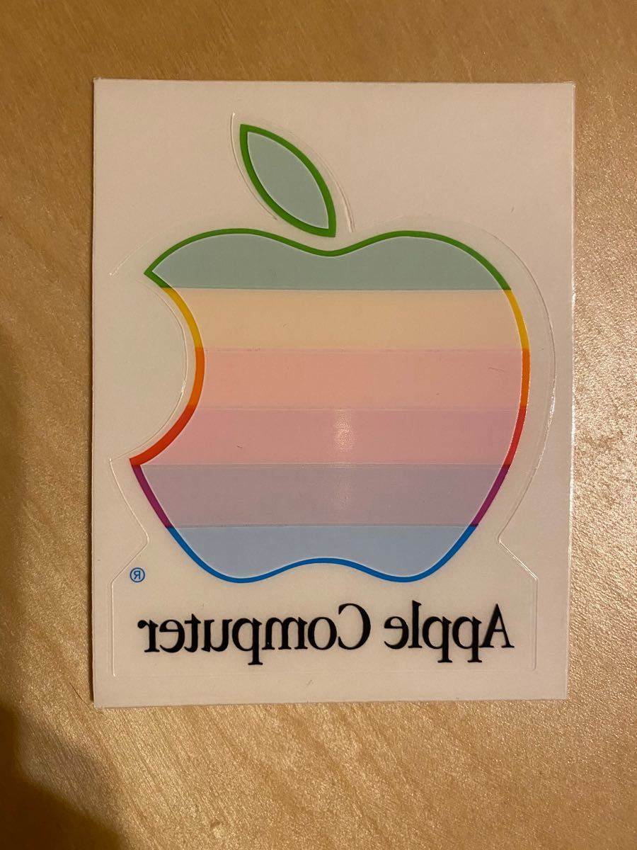 Paypayフリマ Apple Computer 時代 レインボーアップルロゴシール3枚セット Paypayフリマ Apple Computer 時代 レインボーアップルロゴシール3枚セット