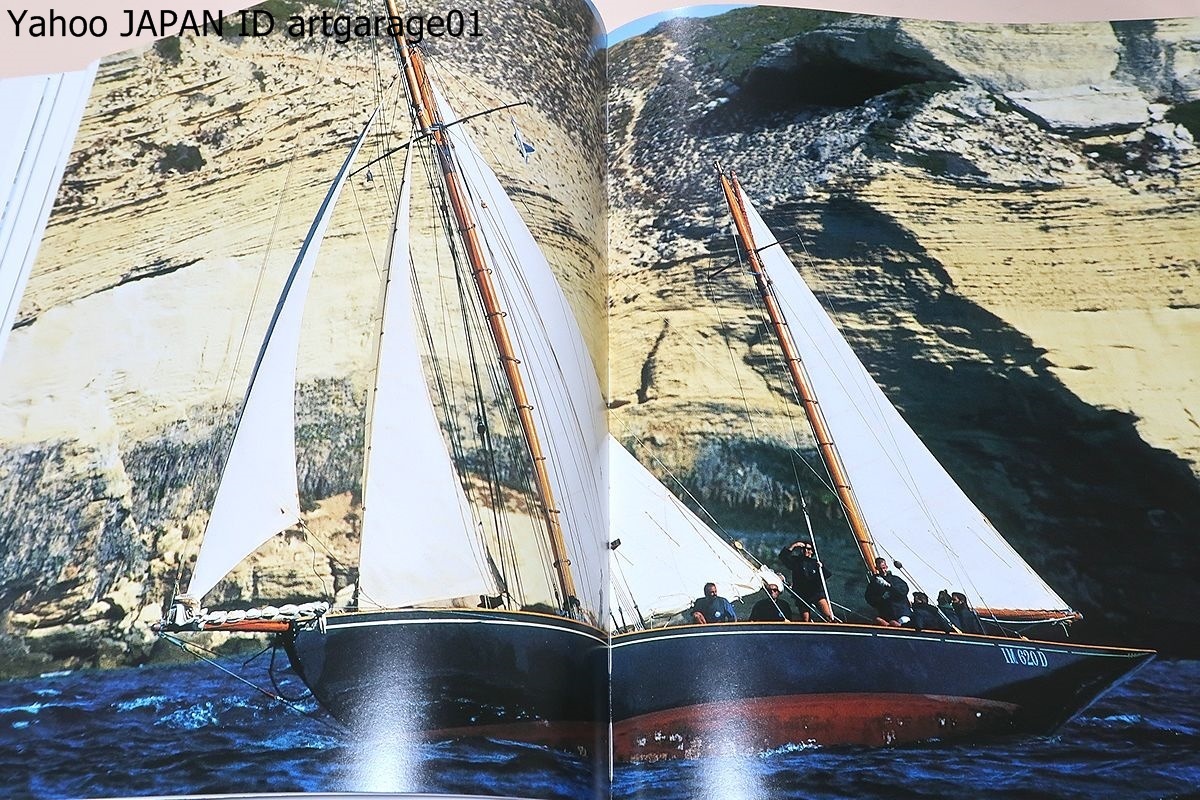 Yachtsport Highlights/Franco Pace* подпись / большой цвет фотоальбом / иностранная книга / размер примерно 34.×41cm