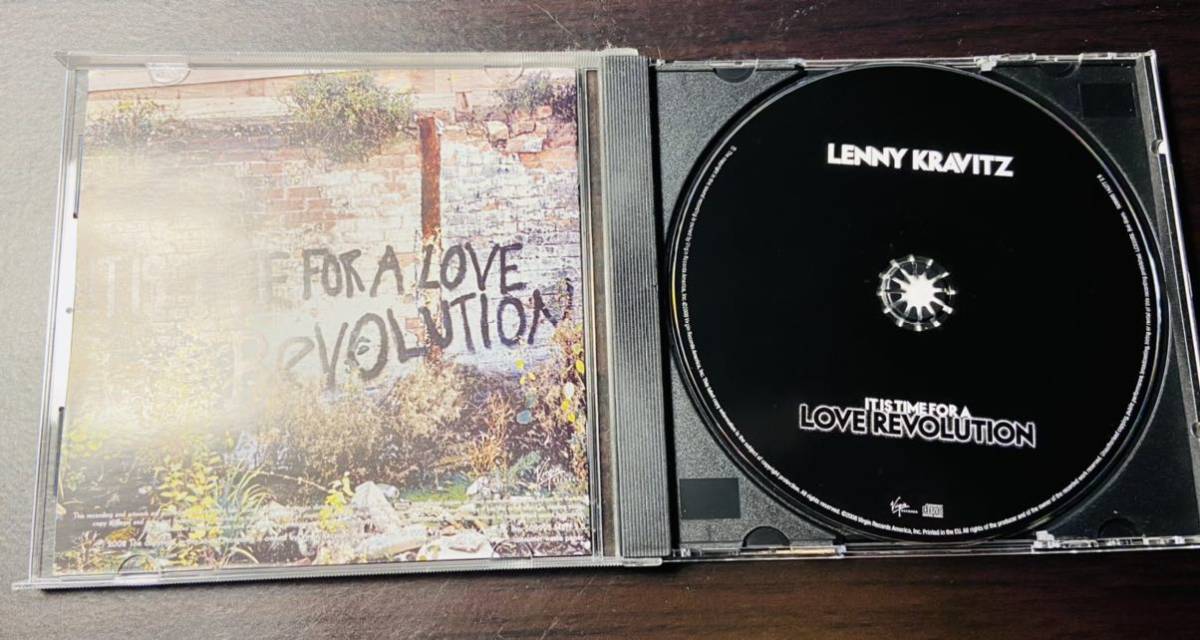 LENNY KRAVITZ レニー・クラビッツ　IT IS TIME FOR A LOVE REVOLUTION ラヴ・レヴォリューション　2008年 絶版_画像2