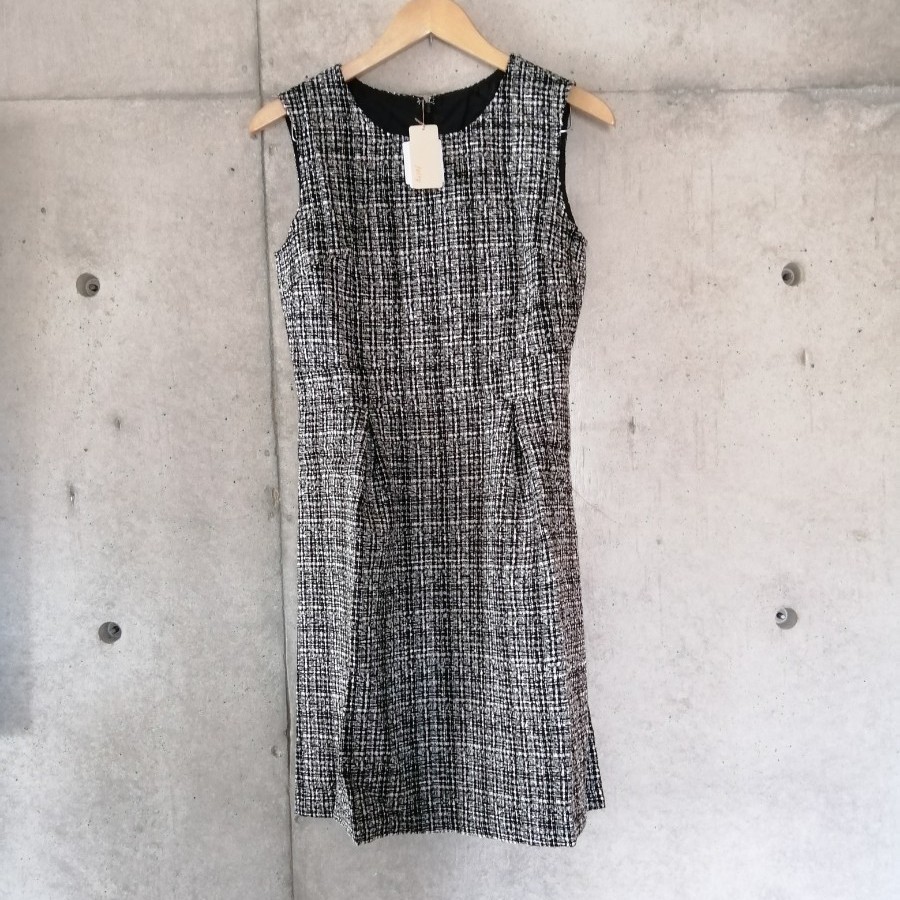 ツイードワンピース 新品タグ付き | daclothingshop.com